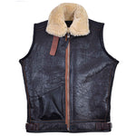 Leather Sports Vintage B3 Vest