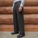 Pantalones de lana Harris Tweed vintage del siglo XX