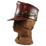 Steampunk Leder-Schako