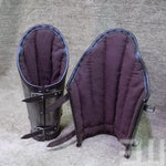 Medieval Arm Bracers Steel & Leather Armor