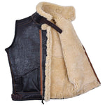 Leather Sports Vintage B3 Vest
