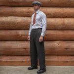 Pantalones de lana Harris Tweed vintage del siglo XX