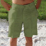 Short de lino holgado