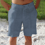 Short de lino holgado