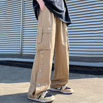 Pantalón cargo de corte holgado con piernas desmontables