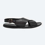 Ease Buckle Leather Sandal