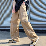 Pantalón cargo de corte holgado con piernas desmontables