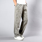 [Cintura de 51,6 pulgadas/131 cm] Pantalones de hombre de talla grande
