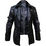 Chaqueta de cuero Poison de Punk Rave