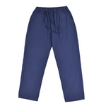 Pantalones de lino de talla grande con bolsillos para hombre