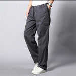 [51'' cintura] Pantalones de talla grande para hombre