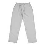 Pantalones de lino de talla grande con bolsillos para hombre
