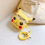 [1 Case=Gratis Kopfhörer] Pikachu-Kopf Airpods Pro Hülle