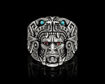 Handcrafted Carved Ring