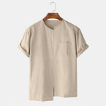 Camiseta de lino orgánico para hombre