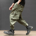 Pantalones cargo holgados de talla grande para hombre
