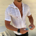 Camisetas de cuello redondo deportivas para hombre