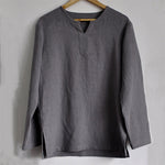 Camisas Holgadas de Lino Estilo Vintage