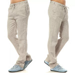Summer Pure Natural Linen Trousers