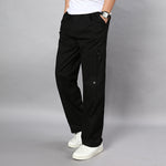 [Cintura de 51,6 pulgadas/131 cm] Pantalones de hombre de talla grande
