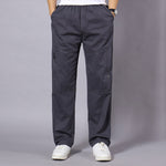 [Cintura de 51,6 pulgadas/131 cm] Pantalones de hombre de talla grande