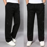 [Cintura de 51,6 pulgadas/131 cm] Pantalones de hombre de talla grande