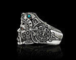 Handcrafted Carved Ring