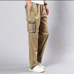 [51'' cintura] Pantalones de talla grande para hombre
