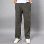 [Cintura de 51,6 pulgadas/131 cm] Pantalones de hombre de talla grande
