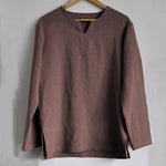 Camisas Holgadas de Lino Estilo Vintage