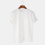 Camiseta de lino orgánico para hombre