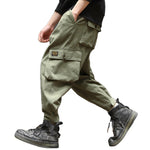 Pantalones cargo holgados de talla grande para hombre