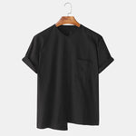 Camiseta de lino orgánico para hombre