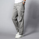 [51'' cintura] Pantalones de talla grande para hombre