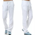 Summer Pure Natural Linen Trousers