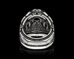 Handcrafted Carved Ring