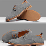 Zapatos de vestir formales de gamuza