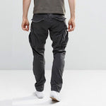 Pantalones Cargo Ajustados 3D con Cremallera