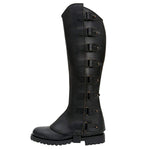 [Couple] Mens Leather Buttons Spats