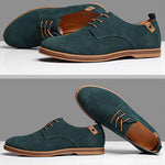 Zapatos de vestir formales de gamuza