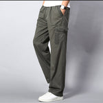 [51'' cintura] Pantalones de talla grande para hombre