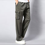 [51'' cintura] Pantalones de talla grande para hombre