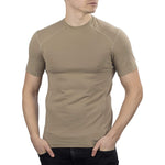 Camiseta Interior de Algodón Elástico Militar