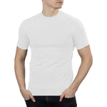 Camiseta Interior de Algodón Elástico Militar