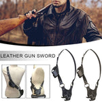 Mittelalterliche Waffen- & Schwertscheide aus echtem Leder