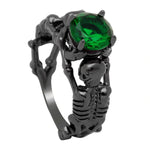 Skeleton Skull Ring